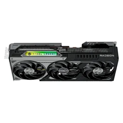 Obrázek VGA Asrock Radeon RX 9070 GRE Steel Legend Dark 12G OC GDDR6