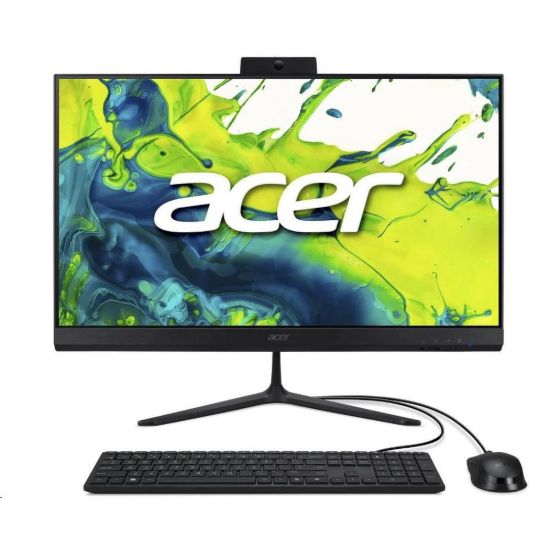 Obrázek ACER PC AiO Aspire C24- 2G_LUBR75825U_65 W, R7 5825U, 23.8" FHD, 16 GB, 512 GB SSD, UHD, W11P, Black