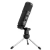 Obrázek LORGAR mikrofon Soner 313 pro Streaming, kondenzátorový, Volume&Echo Knob, černý