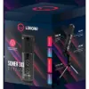 Obrázek LORGAR mikrofon Soner 313 pro Streaming, kondenzátorový, Volume&Echo Knob, černý