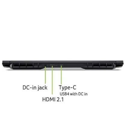 Obrázek ACER NTB Nitro V 17 AI (ANV17- 41- R7B1), Ryzen 7 260, 17.3" FHD, 16 GB, 1 TB SSD, RTX 5050, W11H, Black