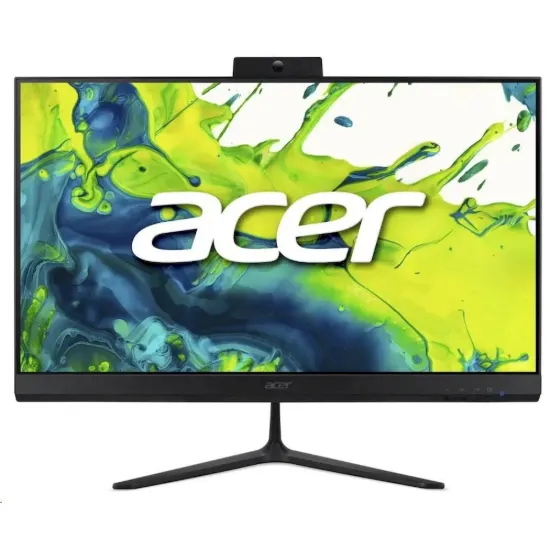 Obrázek ACER PC AiO Aspire C24- 2G_UUBR57430U_65 W, R5 7430U, 23.8" FHD, 8 GB, 512 GB SSD, UHD, W11P, Black