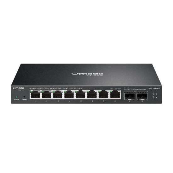 Obrázek TP- Link OMADA switch ES210X- M2 (8 x 2, 5GbE, 2xSFP+, fanless)