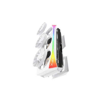 Obrázek VGA XFX Mercury AMD Radeon RX 9070 XT OC 16GB GDDR6, Magnetic Air Edition RGB, White (pošk. obal)