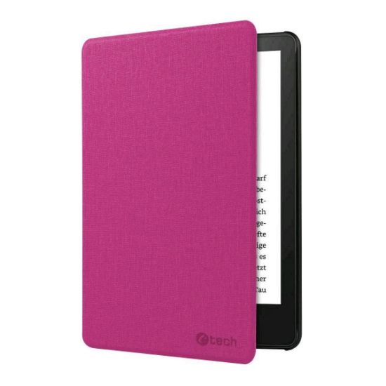 Obrázek C- TECH PROTECT pouzdro pro Amazon Kindle PAPERWHITE 2024/ COLORSOFT, WAKE/ SLEEP funkce, hardcover, růžové
