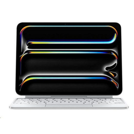 Obrázek BAZAR - APPLE Magic Keyboard pro iPad Pro 11" (2024) - česká - bílá - Rozbaleno (Komplet)
