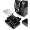 Obrázek DeLonghi Dinamica ECAM 350.55.B automatický kávovar, 15 bar, vestavěný mlýnek, mléčný systém, zásobník na mletou kávu
