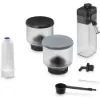 Obrázek DeLonghi Rivelia EXAM440.55.G, automatický kávovar šedý, LatteCrema, Bean Switch, Bean Adapt, 16 nápojů