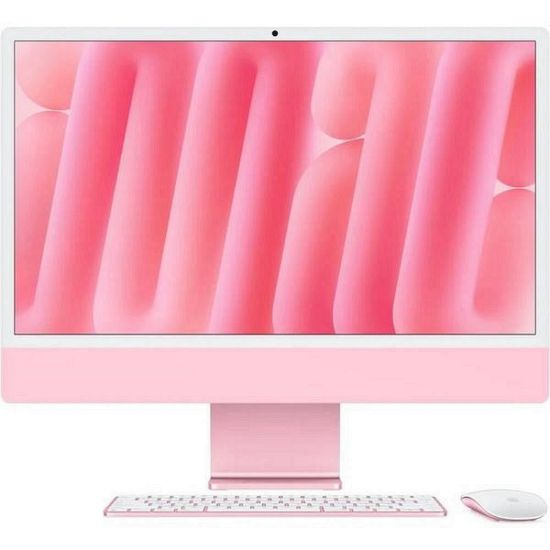 Obrázek Apple iMac 24'' 4.5K display M4 chip 10- core CPU and 10- core GPU, 24 GB, 512 GB SSD - Pink