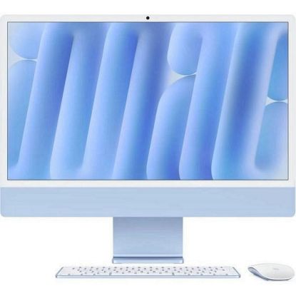 Obrázek Apple iMac 24'' 4.5K display M4 chip 8- core CPU and 8- core GPU, 16 GB, 256 GB SSD - Blue