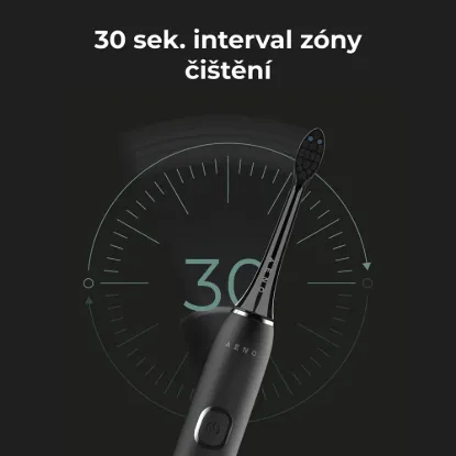 Obrázek AENO Elektrický kartáček DB6 - 46000 RPM, 5 módů, Černá