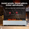 Obrázek AENO FH2S Chytré Topení,konvekce + efekt plamene, 2000W, Černá