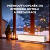 Obrázek AENO FH2S Chytré Topení,konvekce + efekt plamene, 2000W, Černá
