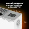 Obrázek AENO FH2S Chytré Topení,konvekce + efekt plamene, 2000W, Černá