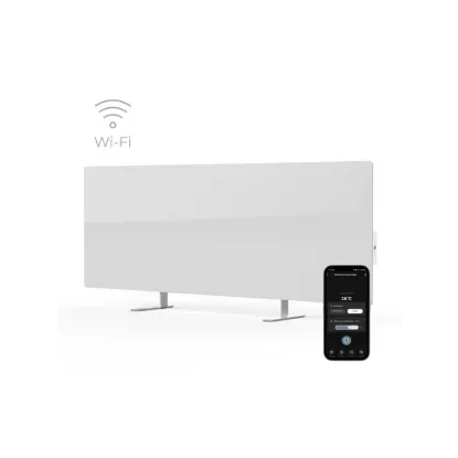 Obrázek AENO GH1s Chytré Topení, infrared + konvekce, tvrzené sklo, 700W, Bílá