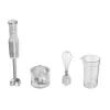 Obrázek Tyčový mixér HB4W - 1200W, 9000 - 14500 ot./min, šlehač, sekáček, nádoba, Bílá