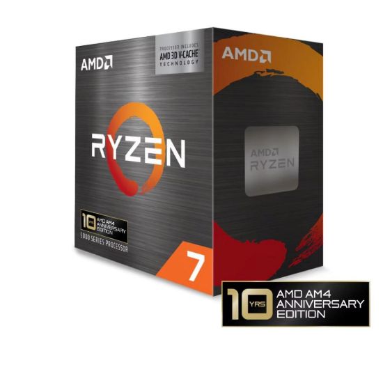 Obrázek CPU AMD RYZEN 7 5800 x 3D, 8- core, 3.8 GHz (4.5 GHz Turbo), 102MB cache (4+96), 105 W, socket AM4, bez chladiče