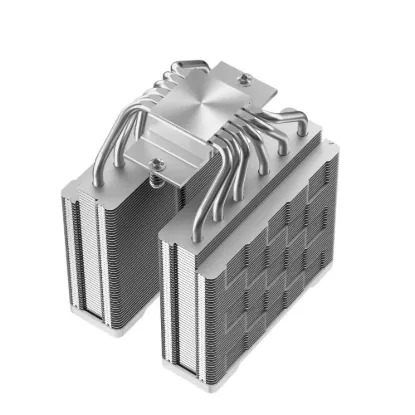 Obrázek DEEPCOOL CPU Chladič AG620 G2 WH ARGB, 2 x 120mm, ARGB, LGA1851, AM5, bílá