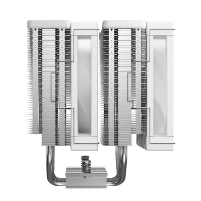 Obrázek DEEPCOOL CPU Chladič AG620 G2 WH ARGB, 2 x 120mm, ARGB, LGA1851, AM5, bílá