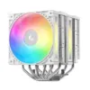 Obrázek DEEPCOOL CPU Chladič AG620 G2 WH ARGB, 2 x 120mm, ARGB, LGA1851, AM5, bílá