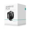 Obrázek DEEPCOOL CPU Chladič AG400 G2 PLUS, 2 x 120mm, LGA1851, AM5, černá