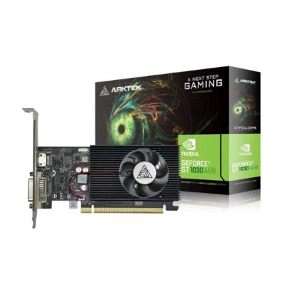 Obrázek ARKTEK VGA NVIDIA GeForce GT 1030 4 GB, GT 1030, 4 GB DDR4, 1xHDMI, 1xDVI