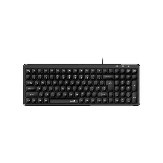 Obrázek GENIUS LuxeMate 120/ Drátová/ USB/ Copilot/ černá/ CZ+SK layout