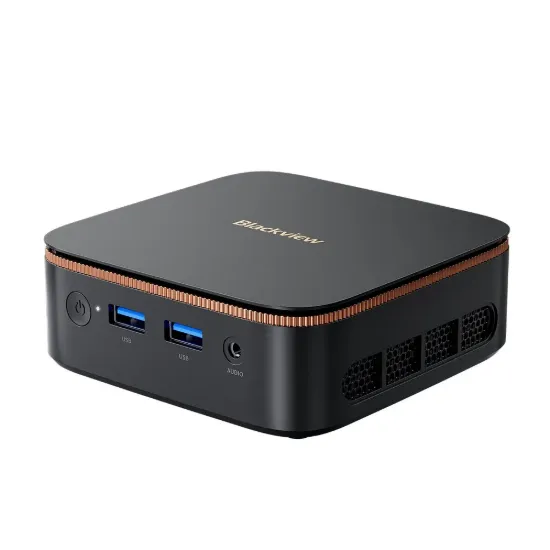 Obrázek BLACKVIEW miniPC MP20 AMD Ryzen 3300U 3.5HGz 16/512GB,WiFi 6,BT 5.2,RJ45,2xUSB 3.0,2xUSB 2.0,1xHDMI,1xDP,W11Pro