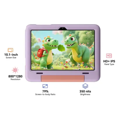 Obrázek BLACKVIEW Tab 20 Kids BLUE WiFi 10.1-inch 800x1280 HD 60Hz Unisoc Tiger T310 2Hz 4GB + 64GB 6600mAh  Cam 5MP/8MP WiFi5