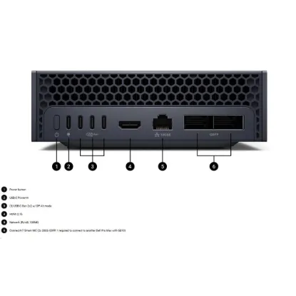 Obrázek DELL PC Pro Max with GB10 FCM1253/ TPM/ NVIDIA GB10 Grace/ 128 GB/ 2TSSD/ NVIDIA GB10 Blackw/ 280 W Type- C/ NVIDIA DGX…