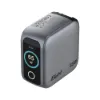 Obrázek VERBATIM Mini GaN Nabíječka s displejem 65 W, 2xUSB- C, 1xUSB- A, šedá