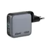 Obrázek VERBATIM Mini GaN Nabíječka s displejem 100 W, 2xUSB- C, 1xUSB- A, šedá