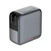 Obrázek VERBATIM Mini GaN Nabíječka s displejem 140 W, 3xUSB- C, 1xUSB- A, šedá