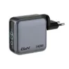 Obrázek VERBATIM Mini GaN Nabíječka s displejem 140 W, 3xUSB- C, 1xUSB- A, šedá