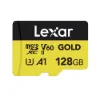 Obrázek Lexar microSDXC GOLD UHS- II/ C10/ A1/ U3 R280/ W100 (V60) 128 GB