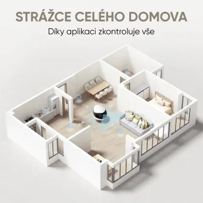 Obrázek Enabot EBO Air 2 - Robotický AI společník s 2K kamerou