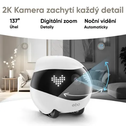 Obrázek Enabot EBO Air 2 - Robotický AI společník s 2K kamerou