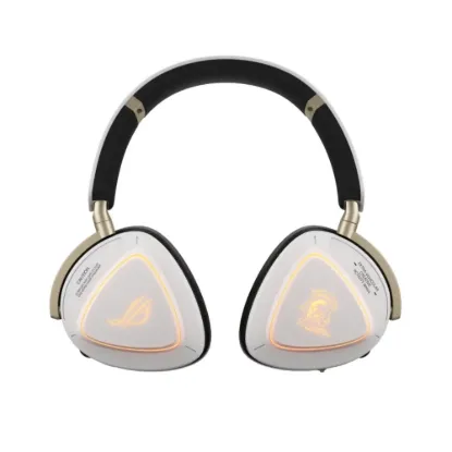 Obrázek ASUS sluchátka ROG DELTA II- KJP, Bezdrátová, BT, RF 2.4GHz, 3.5mm jack, bílá