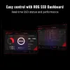 Obrázek ASUS Externí box pro SSD M.2 ROG STRIX AIOLOS, USB 3.2 Gen 2 x 2, ARGB, černá