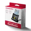 Obrázek AXAGON CRE- SM4NC, USB- C čtečka kontaktních karet Smart Card (eObčanka), stojánková, kabel 1.2 m