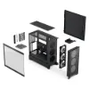 Obrázek FRACTAL DESIGN skříň Pop 2 Air Black TG ARGB, 2x USB 3.0, 3x 120mm ARGB Fan, bez zdroje, ATX