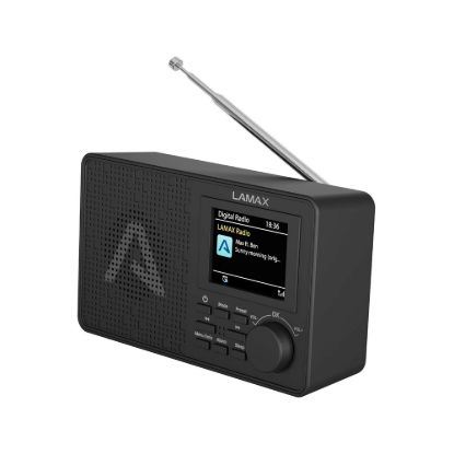 Obrázek LAMAX RadioVox1 DAB - Přenosné DAB+ rádio s FM tunerem a Bluetooth