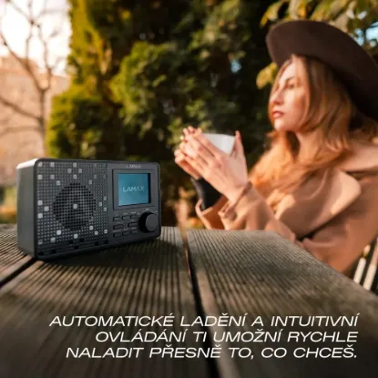Obrázek LAMAX RadioVox1 DAB - Přenosné DAB+ rádio s FM tunerem a Bluetooth