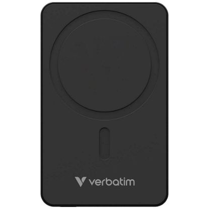 Obrázek VERBATIM Powerbanka Charge 'n' Go Essentials, Magnetická, 10000 mAh, USB- C, Černá