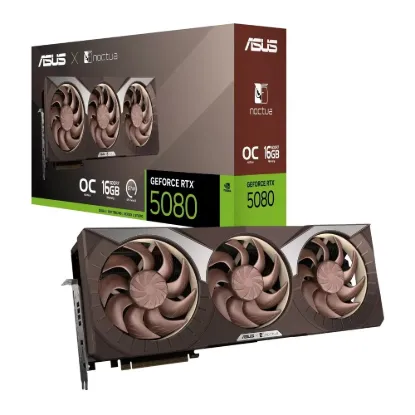 Obrázek VGA ASUS Noctua GeForce RTX 5080 16GB GDDR7 OC
