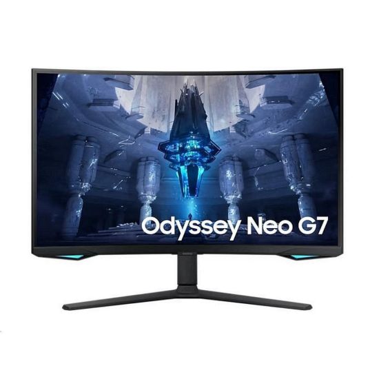 Obrázek SAMSUNG MT LED LCD Gaming Monitor 32" Odyssey G7 Neo - Quantum Matrix Tech. (mini LED), 4K, Prohnutý 1000R, 3, 440 x…