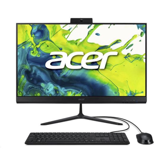 Obrázek ACER PC AiO Aspire C27- 2G_LUBR75825U_65 W, Ryzen 7 5825U, 8 GB, 512 GB SSD, Vega 8 Graphics, Linux, Black