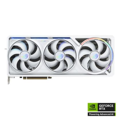 Obrázek ASUS VGA NVIDIA GeForce RTX 5080 ROG ASTRAL WHITE 16 GB OC, 16 GB GDDR7, 3xDP, 2xHDMI
