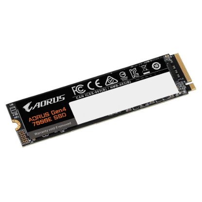 Obrázek GIGABYTE SSD 1 TB AORUS Gen4 7000E, PCIe Gen4 x 4, M.2 2280, (R: 7100/ W: 6100MB/ s)