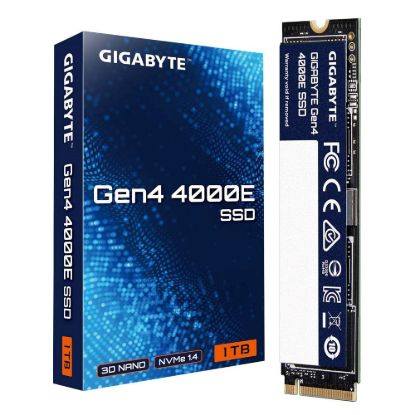 Obrázek GIGABYTE SSD 1 TB 4000E, PCIe Gen4 x 4, M.2 2280, (R: 4000MB/ s, W: 3900MB/ s)